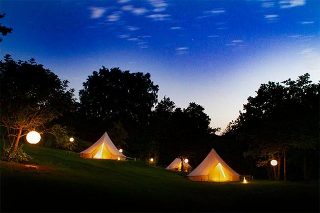 Готель Lloyds Meadow Glamping Честер Екстер'єр фото